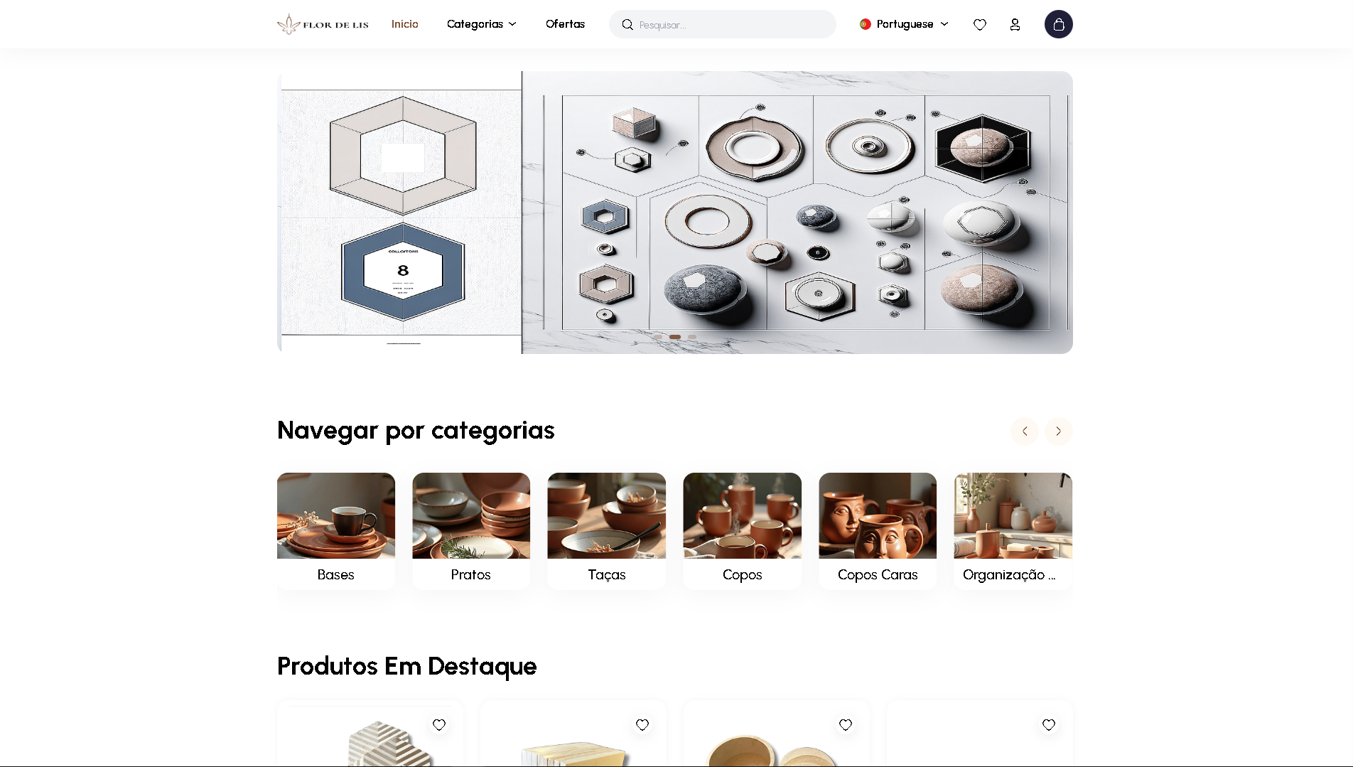 Screenshot da interface