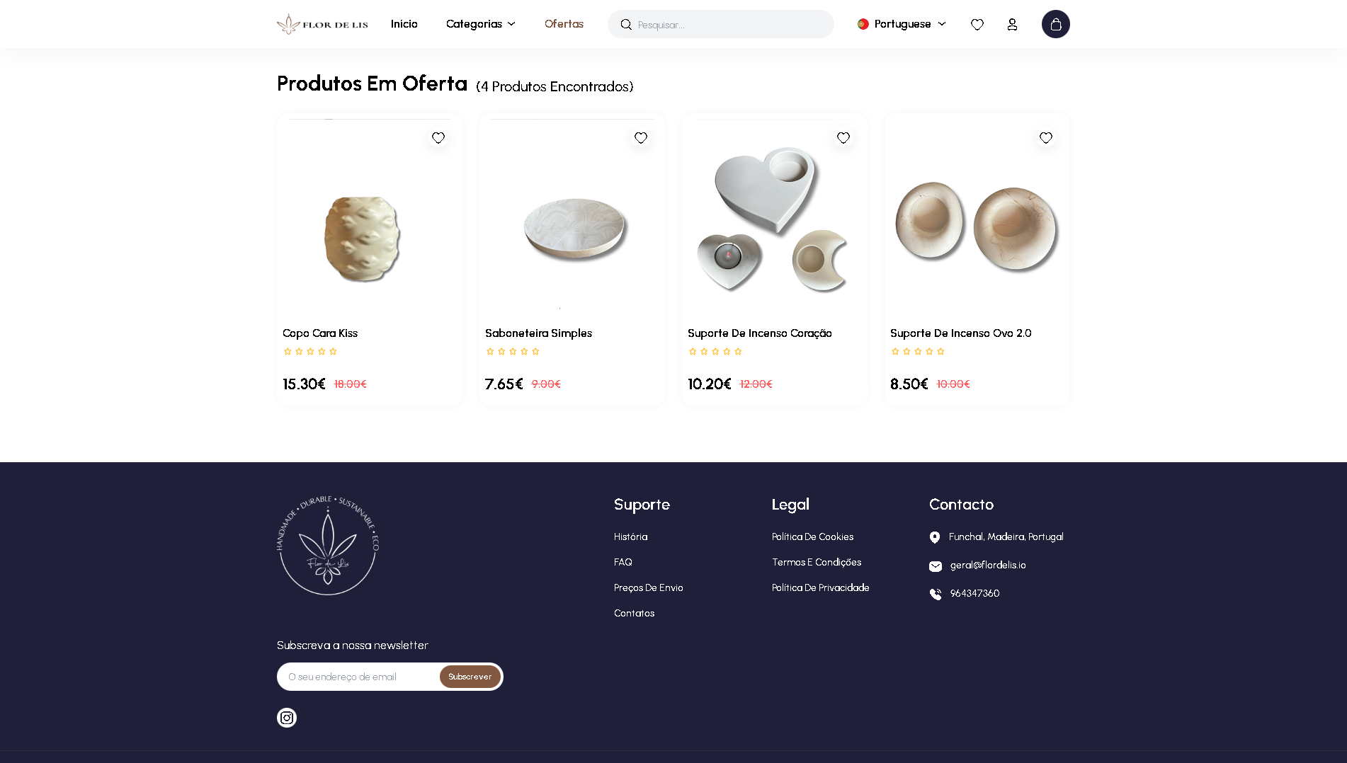 Screenshot da interface