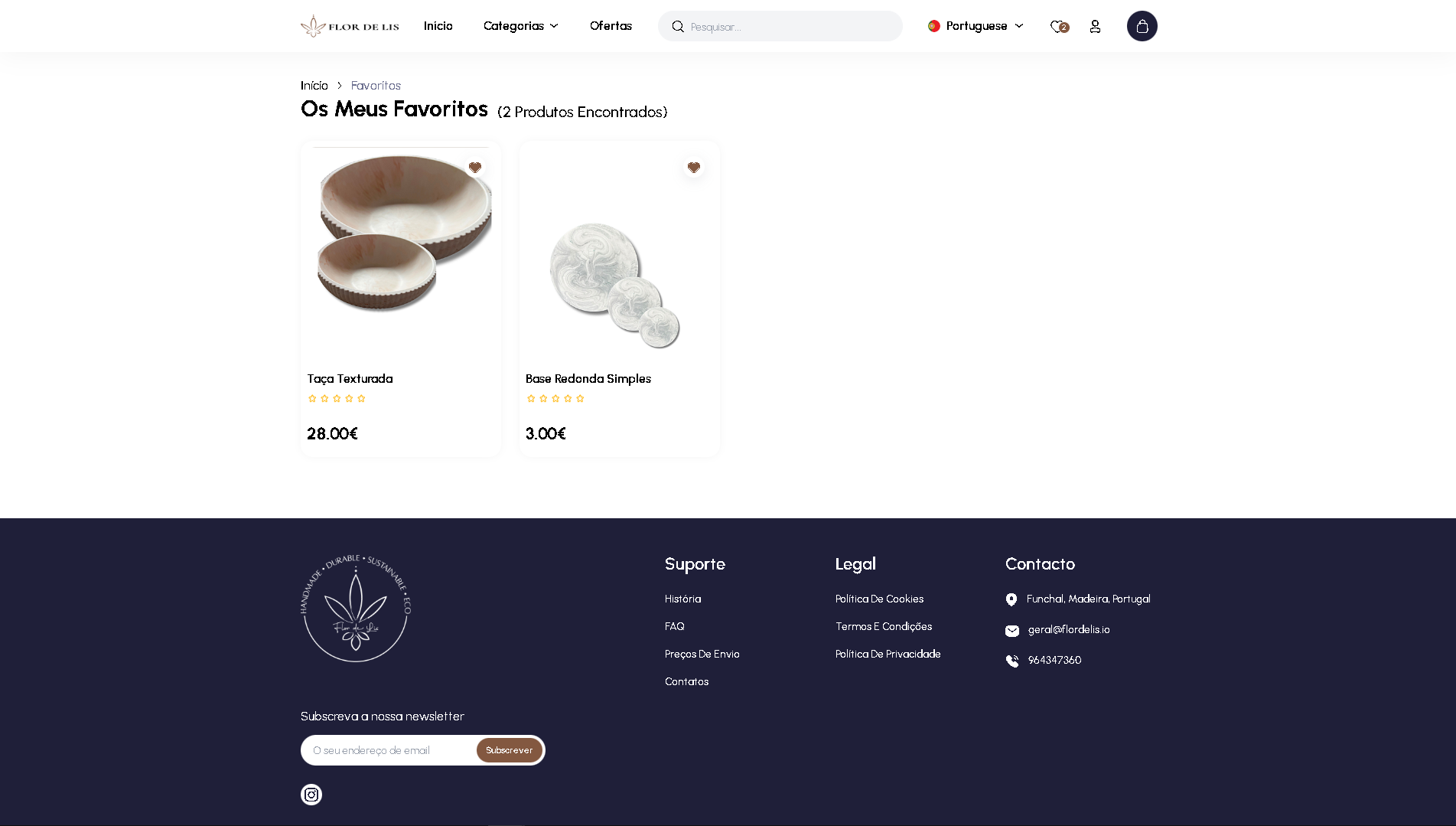 Screenshot da interface